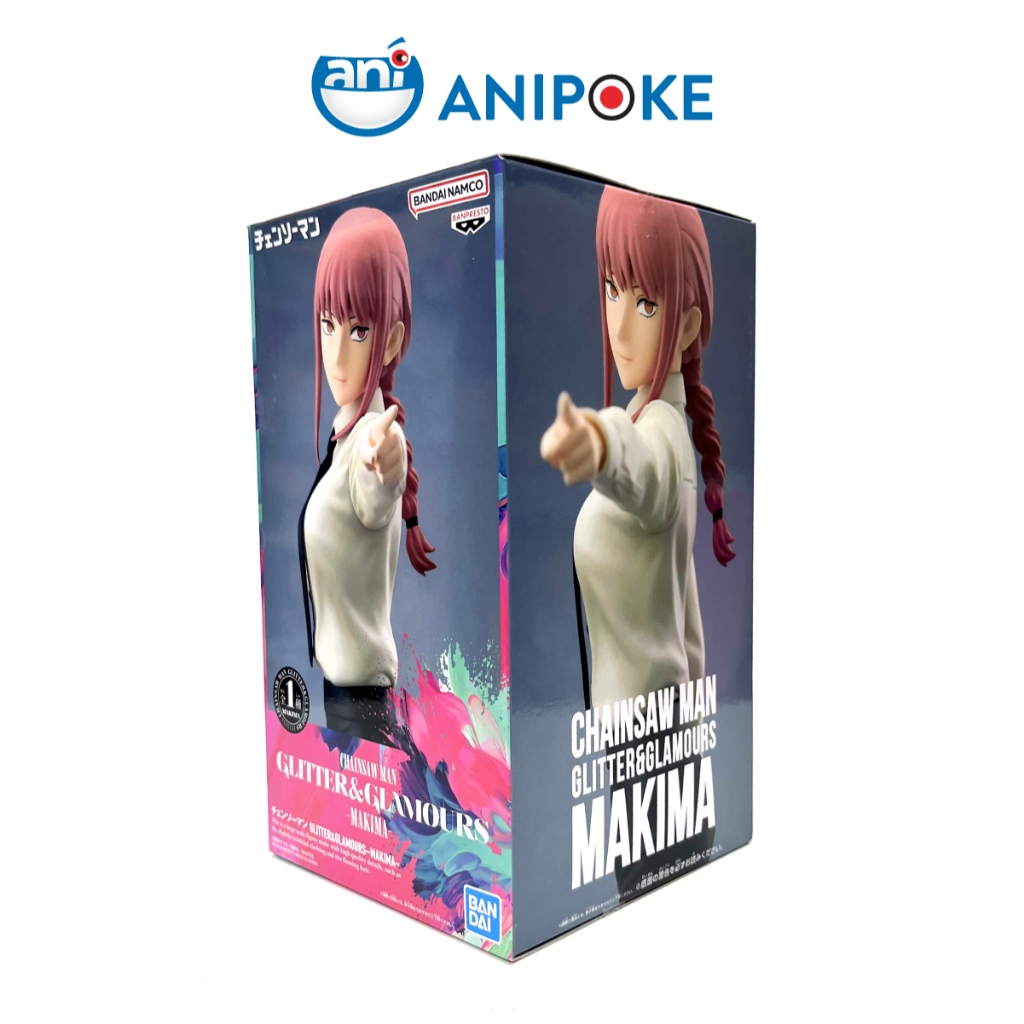 Mô hình Makima Chainsaw Man Glitters and glamous New, full seal  Bandai, hàng nội địa Nhật F44-05