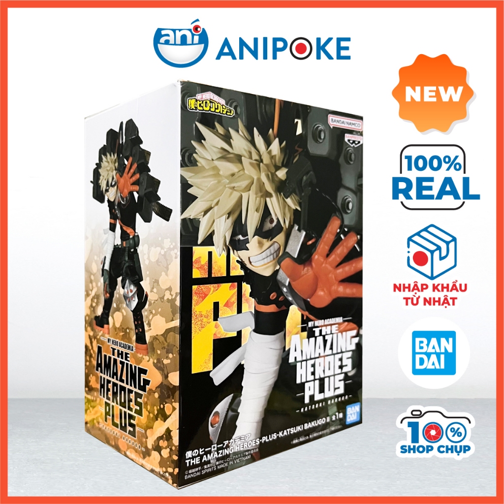 Mô hình Bakugo Katsuki II Amazing hero plus season 7 -  MHA chính hãng Nhật f81-20