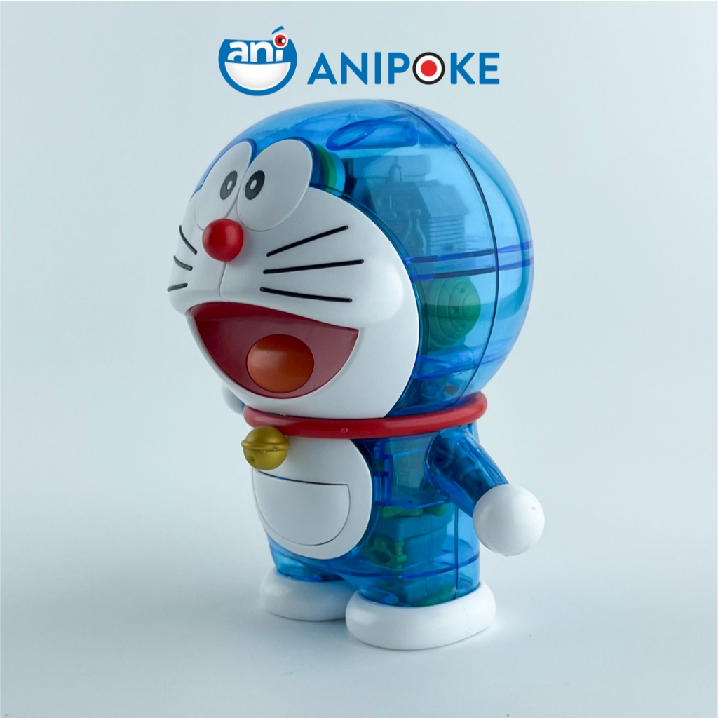 Mô hình lắp ráp Mèo Ú Doraemon màu xanh và màu clear thay thếFigure-Rise Mechanics  chính hãng Bandai Nhật F70-22