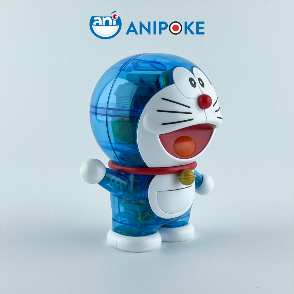 Mô hình lắp ráp Mèo Ú Doraemon màu xanh và màu clear thay thếFigure-Rise Mechanics  chính hãng Bandai Nhật F70-22
