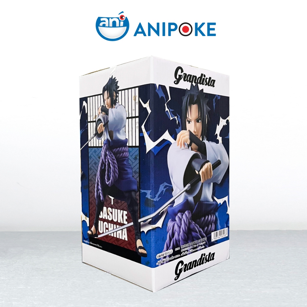 Mô hình Sasuke Uchiha Naruto Grandista 2025 chính hãng Bandai Nhật Bản Anipoke  f82-24