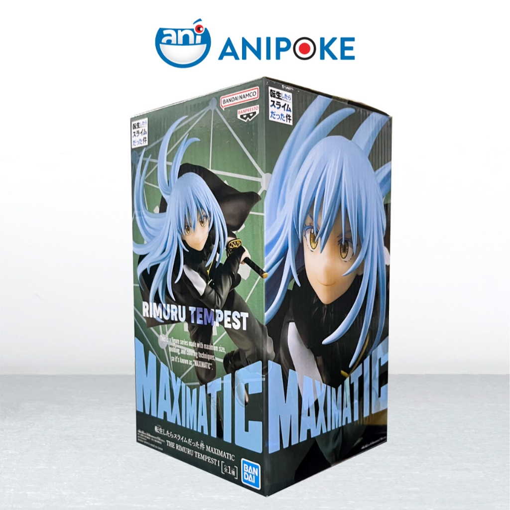 Mô hình Maximatic Rimuru Tempest  - THAT TIME I GOT REINCARNATED AS A SLIME Chính Hãng Bandai Nhật f81-23