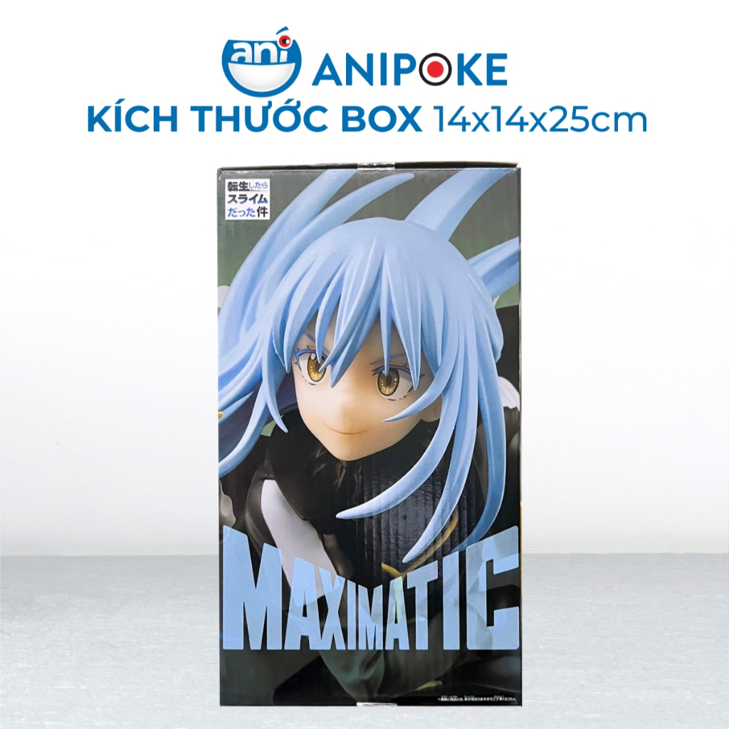 Mô hình Maximatic Rimuru Tempest  - THAT TIME I GOT REINCARNATED AS A SLIME Chính Hãng Bandai Nhật f81-23