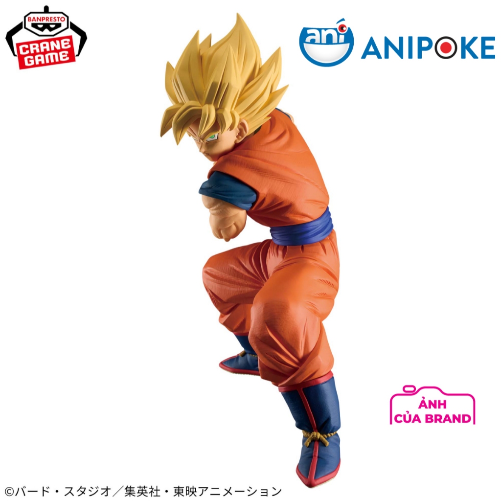 Mô hình Super saiyan Son GoKu Grandista Dragon ball Z Dragon Ball chính hãng Nhật F82-06