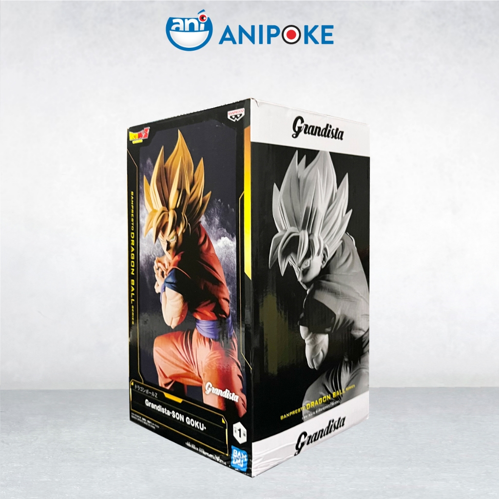 Mô hình Super saiyan Son GoKu Grandista Dragon ball Z Dragon Ball chính hãng Nhật F82-06