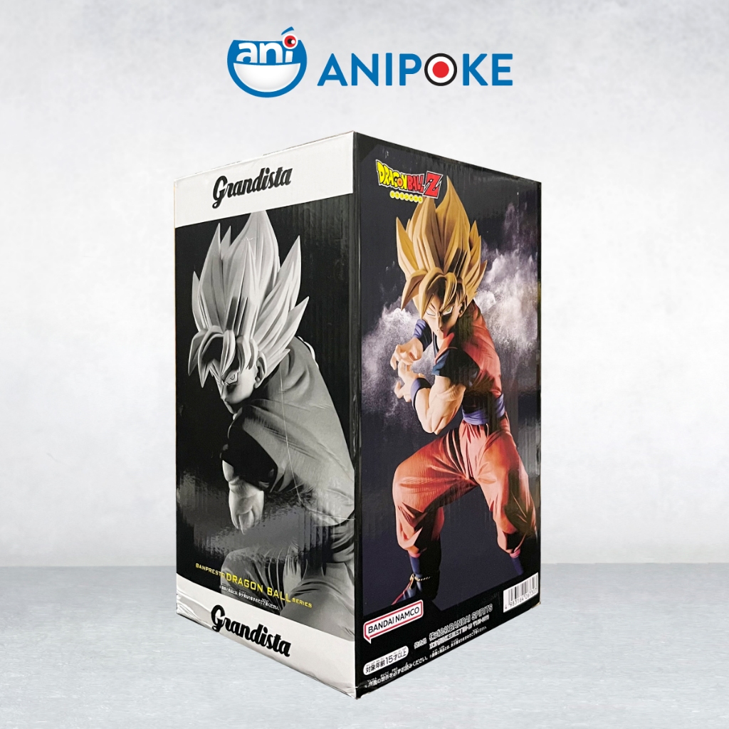 Mô hình Super saiyan Son GoKu Grandista Dragon ball Z Dragon Ball chính hãng Nhật F82-06