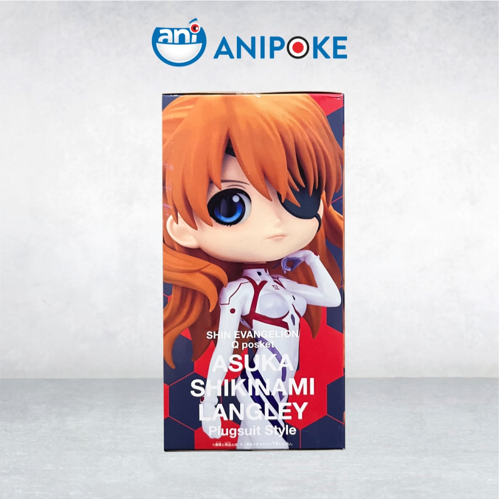 Mô hình ASUKA Shikinami Langley plugsuit Style Q posket B Evangelion Banpeston Chính hãng Nhập từ Nhật Full box