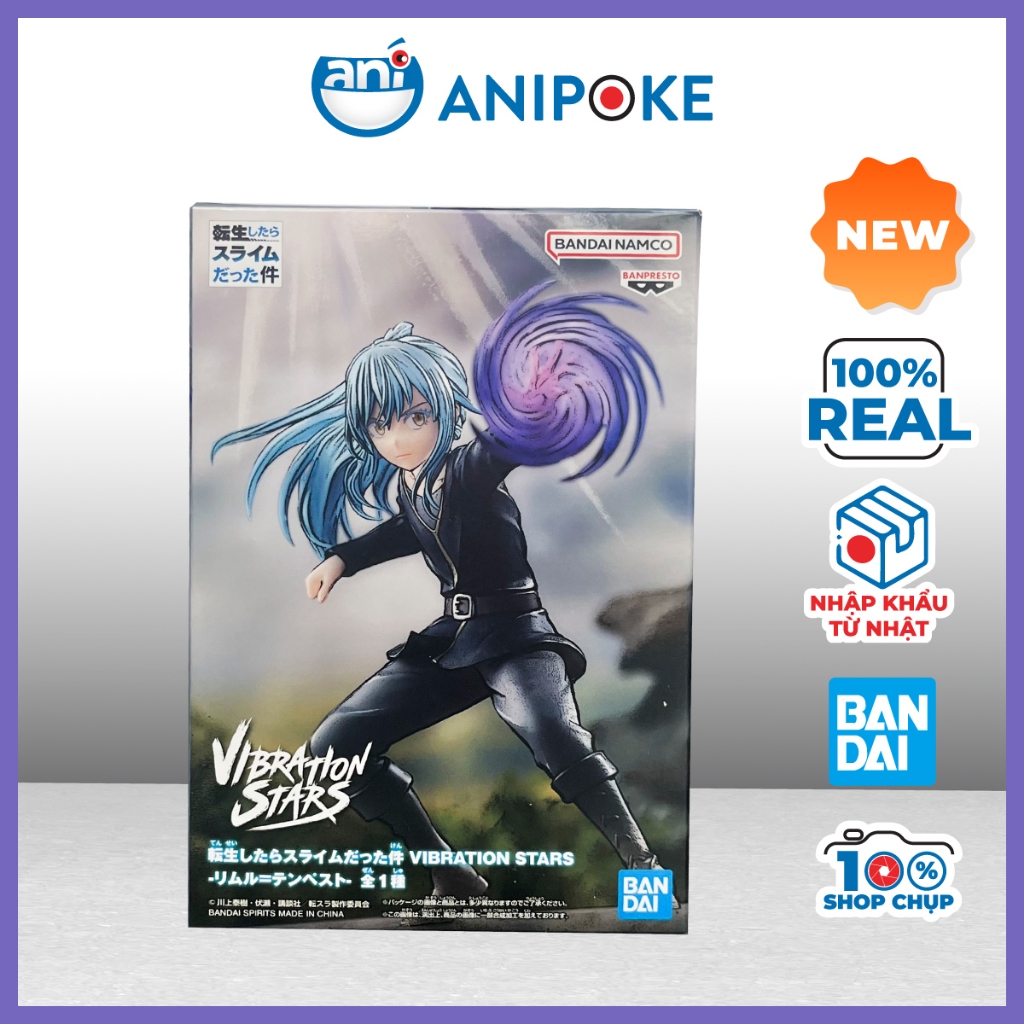 Mô hình Rimuru Tempes vibration Stars - THAT TIME I GOT REINCARNATED AS A SLIME Chính Hãng Nhật f67-20