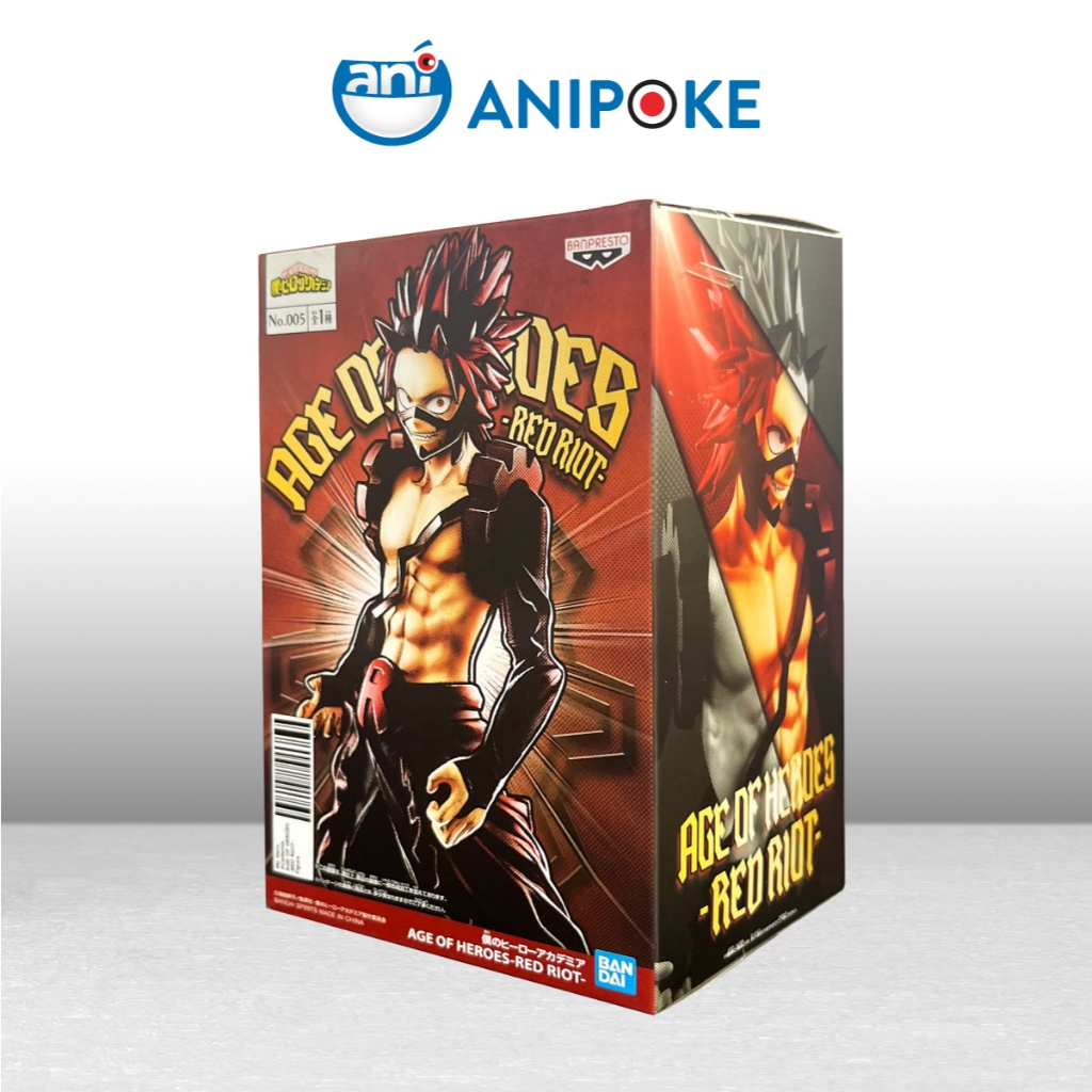 Mô hình AGE OF HEROES RED RIOT II Eijiro Kirishima MHA Học Viện Anh ...
