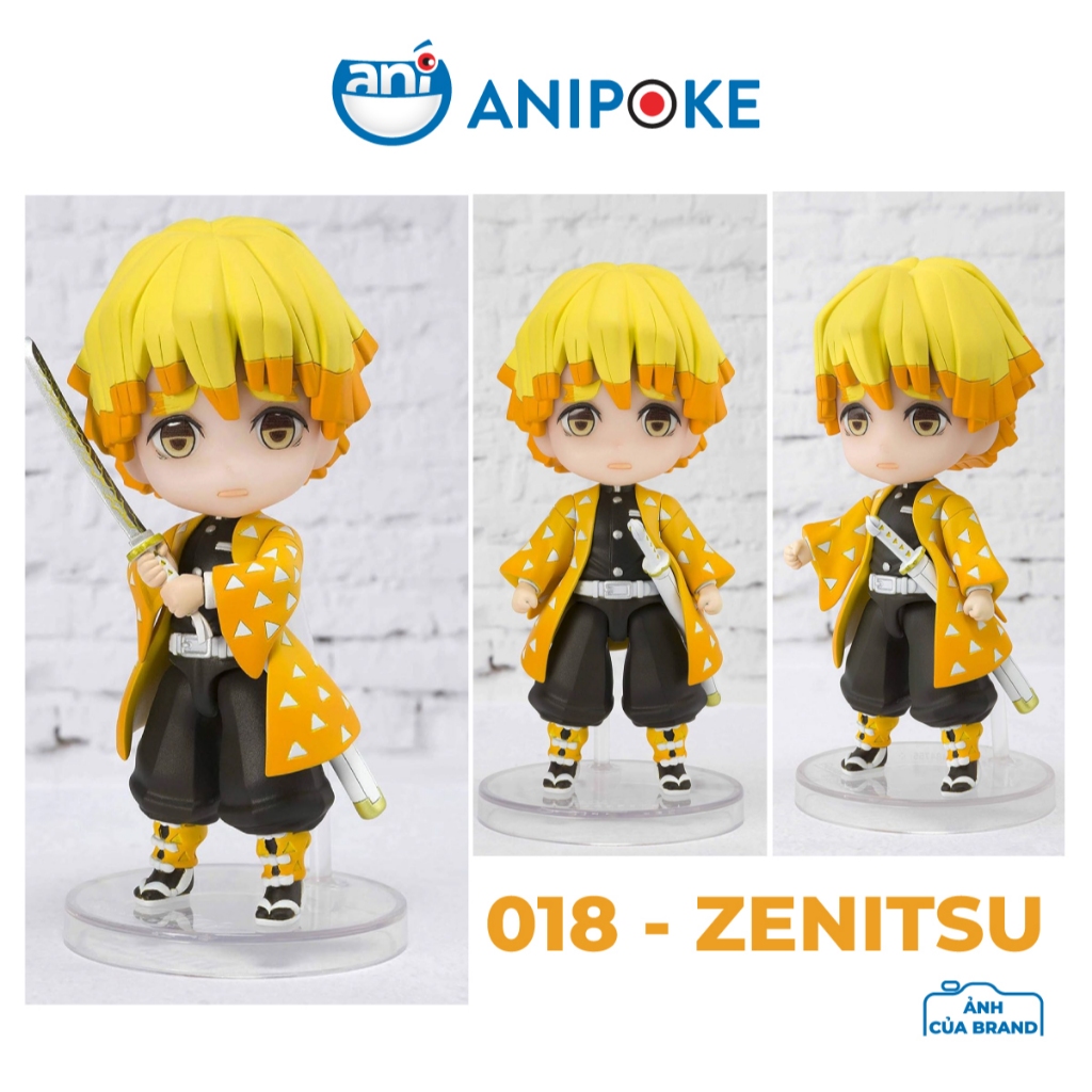 Mô hình Figuarts mini Tanjiro Nezuko Zenitsu Inosuke chính hãng Nhật.