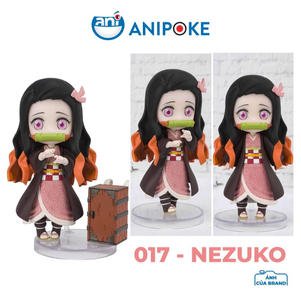 Mô hình Figuarts mini Tanjiro Nezuko Zenitsu Inosuke chính hãng Nhật.