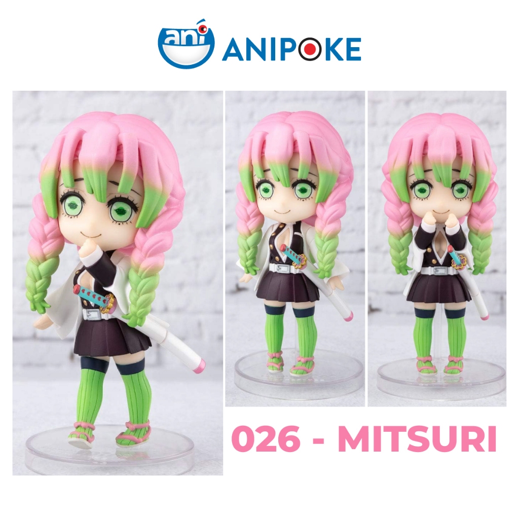 Mô hình Figuarts mini Giyuu Shinobu Obanai Mitsuri chính hãng Nhật.