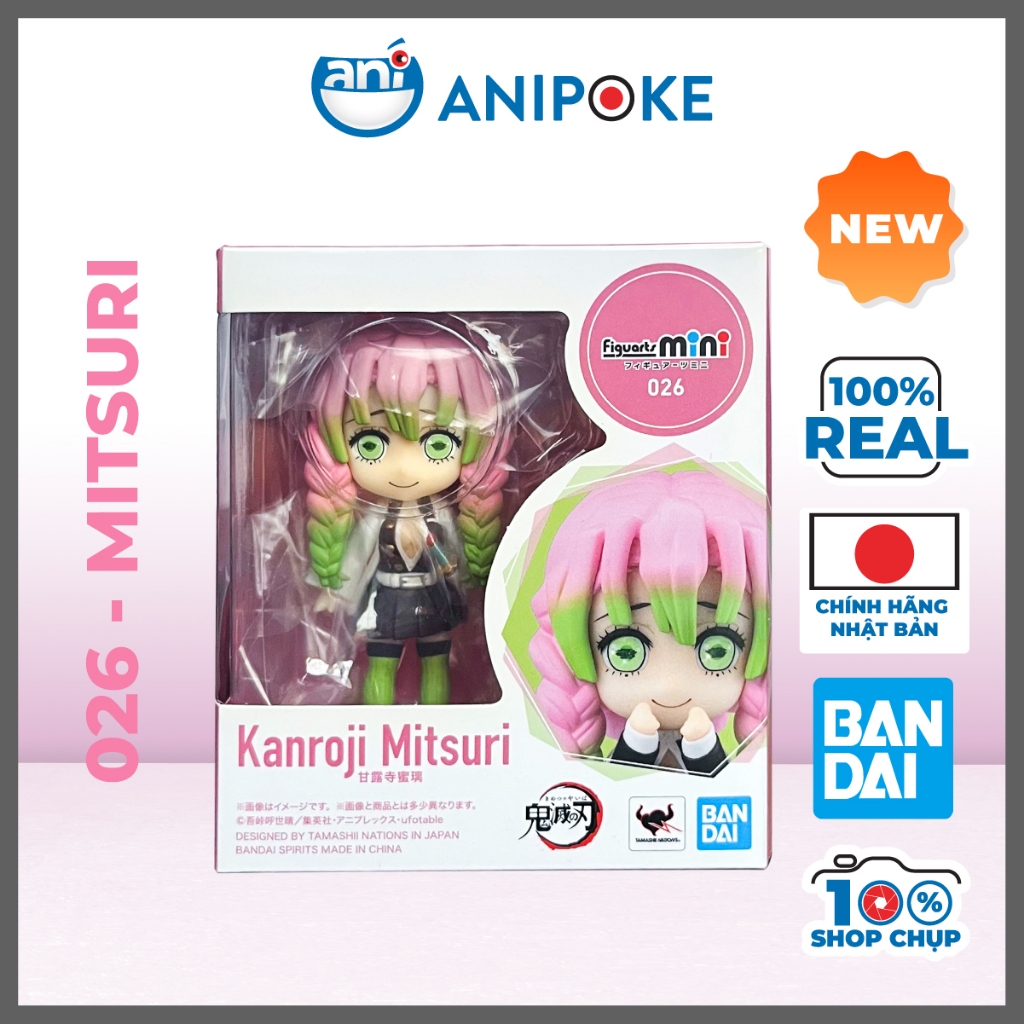 Mô hình Figuarts mini Giyuu Shinobu Obanai Mitsuri chính hãng Nhật.