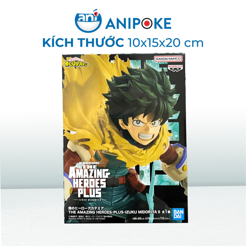 Mô hình Deku Izuku vol 2 Midoriya Amazing heroes plus  MHA  chính hãng Nhật F74-06