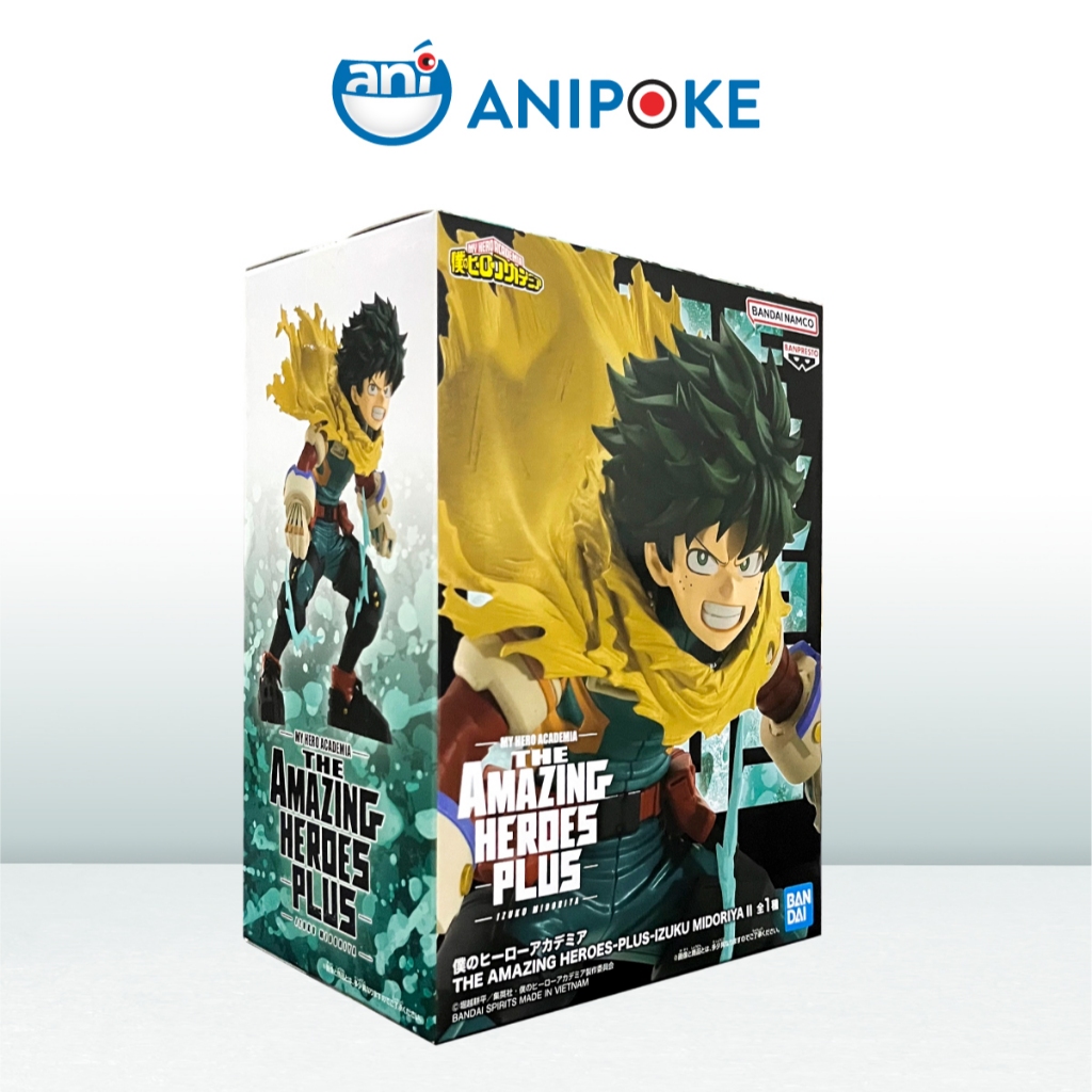 Mô hình Deku Izuku vol 2 Midoriya Amazing heroes plus  MHA  chính hãng Nhật F74-06
