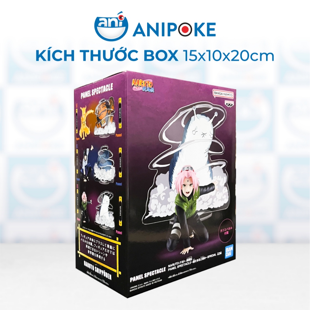Mô hình Haruna Sakura Panel Spectacel Naruto, chính hãng Nhật Bản Anipoke  f85-06