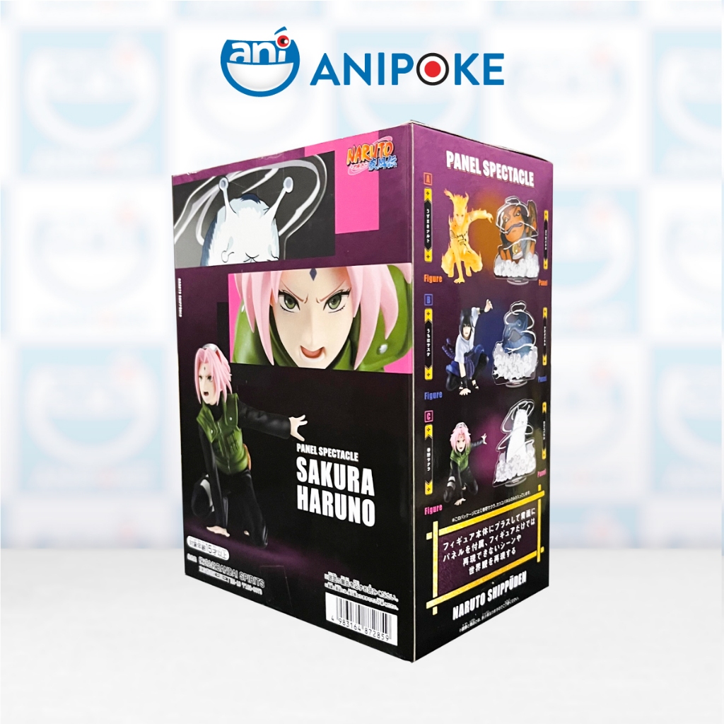Mô hình Haruna Sakura Panel Spectacel Naruto, chính hãng Nhật Bản Anipoke  f85-06