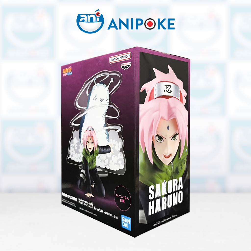 Mô hình Haruna Sakura Panel Spectacel Naruto, chính hãng Nhật Bản Anipoke  f85-06