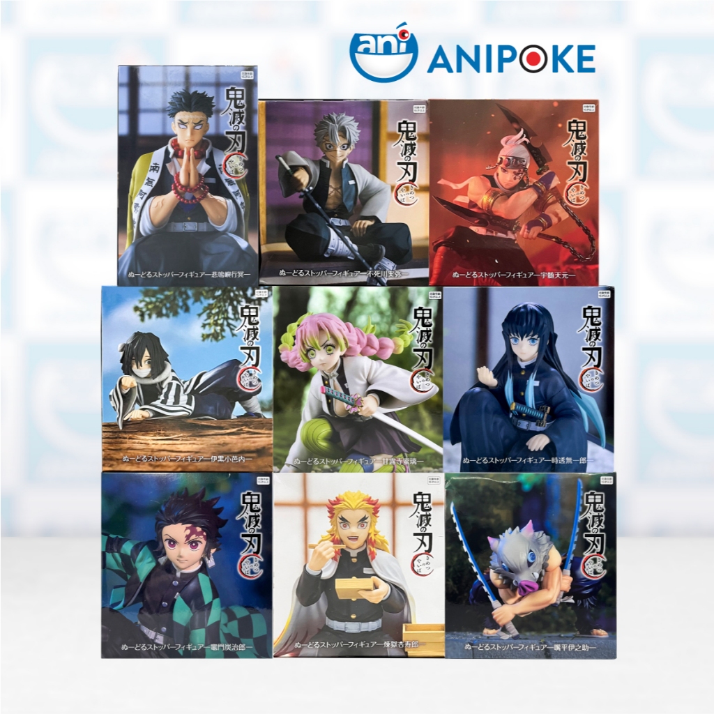 Mô hình Phong Trụ Sanemi - Kimetsu no yaiba noodle stopper figure, Chính hãng Nhật Bản Full box  f57-10