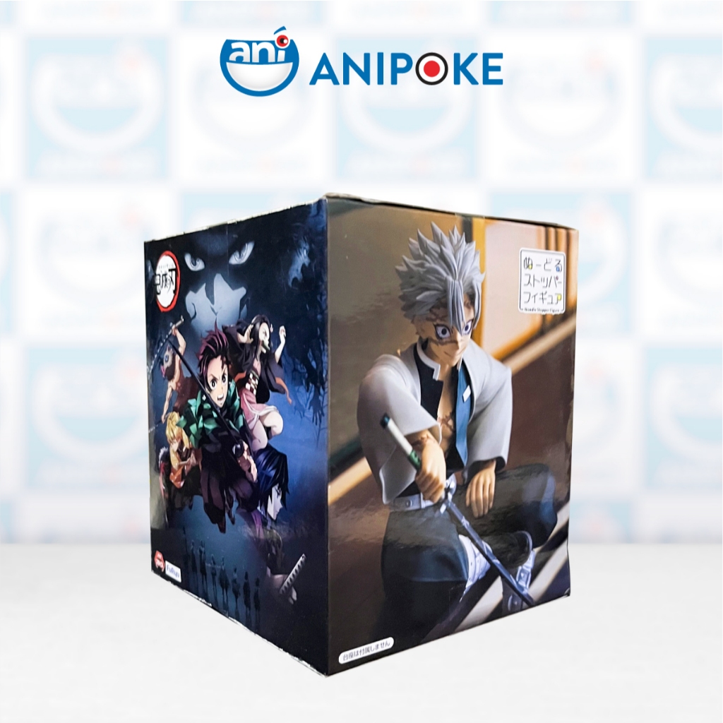 Mô hình Phong Trụ Sanemi - Kimetsu no yaiba noodle stopper figure, Chính hãng Nhật Bản Full box  f57-10
