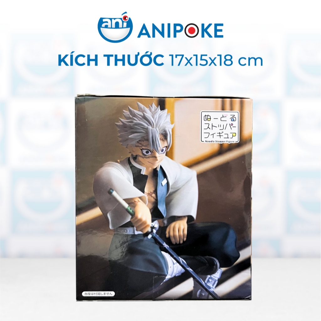 Mô hình Phong Trụ Sanemi - Kimetsu no yaiba noodle stopper figure, Chính hãng Nhật Bản Full box  f57-10