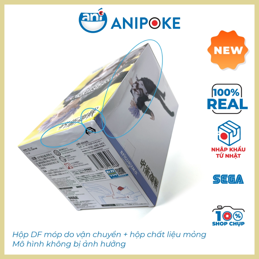 Mô hình GOJO ngộ ra Nghịch Chuyển Thuật thức khi đấu với Toji  figurizma Chính hãng Nhập từ Nhật