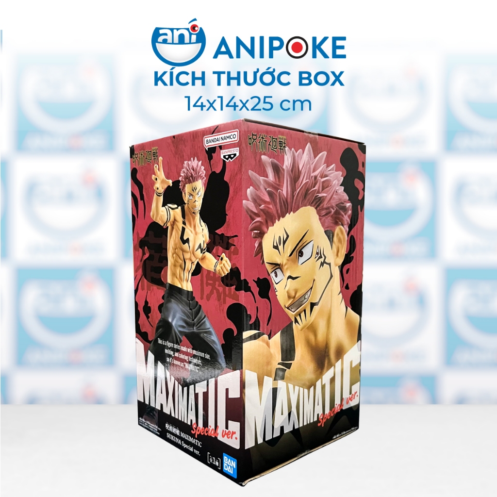 Mô hình Sukuna Maximatic Jujutsu Kaisen chinh hãng  Nhật Bản f85-07