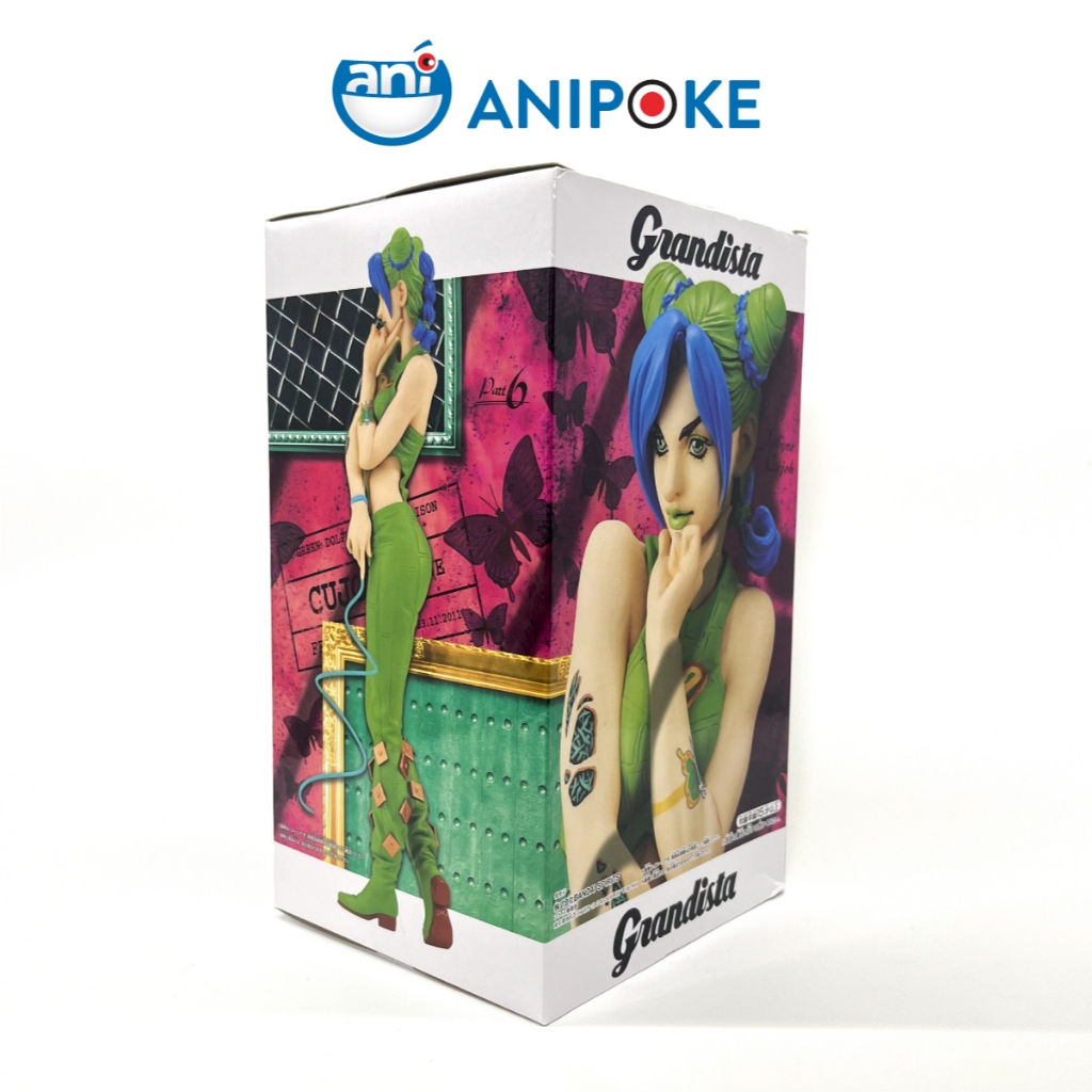 Mô hình Jolyne Cujoh  Grandista JoJo's Bizarre Adventure Stone Ocean Stone Chính hãng Nhật Bản F70-15