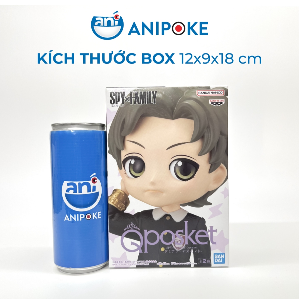 Mô hình Damian Desmond A Qposket Spy X Family Chính hãng (Nhập từ Nhật Full box) f39-06