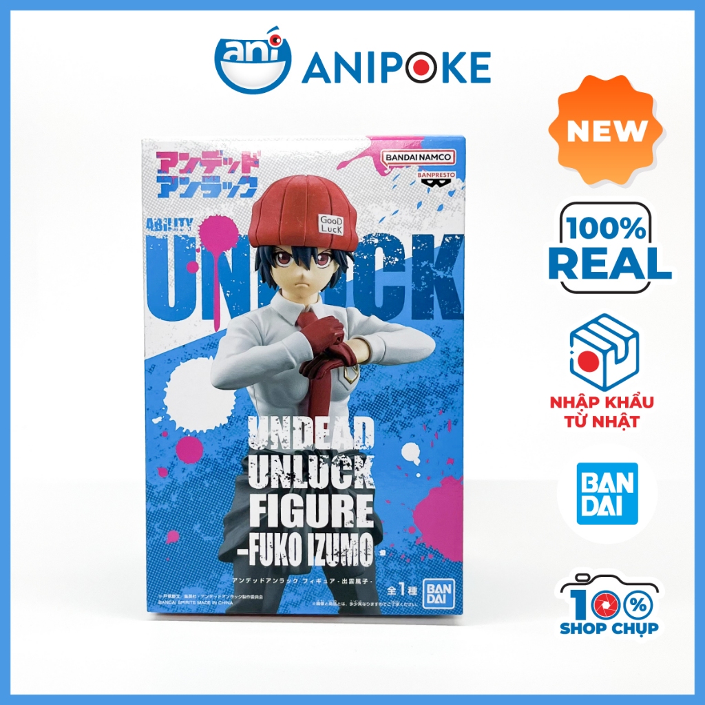 Mô hình Fuko izumo undead unluck Chính hãng Bandai Nhật F0-34