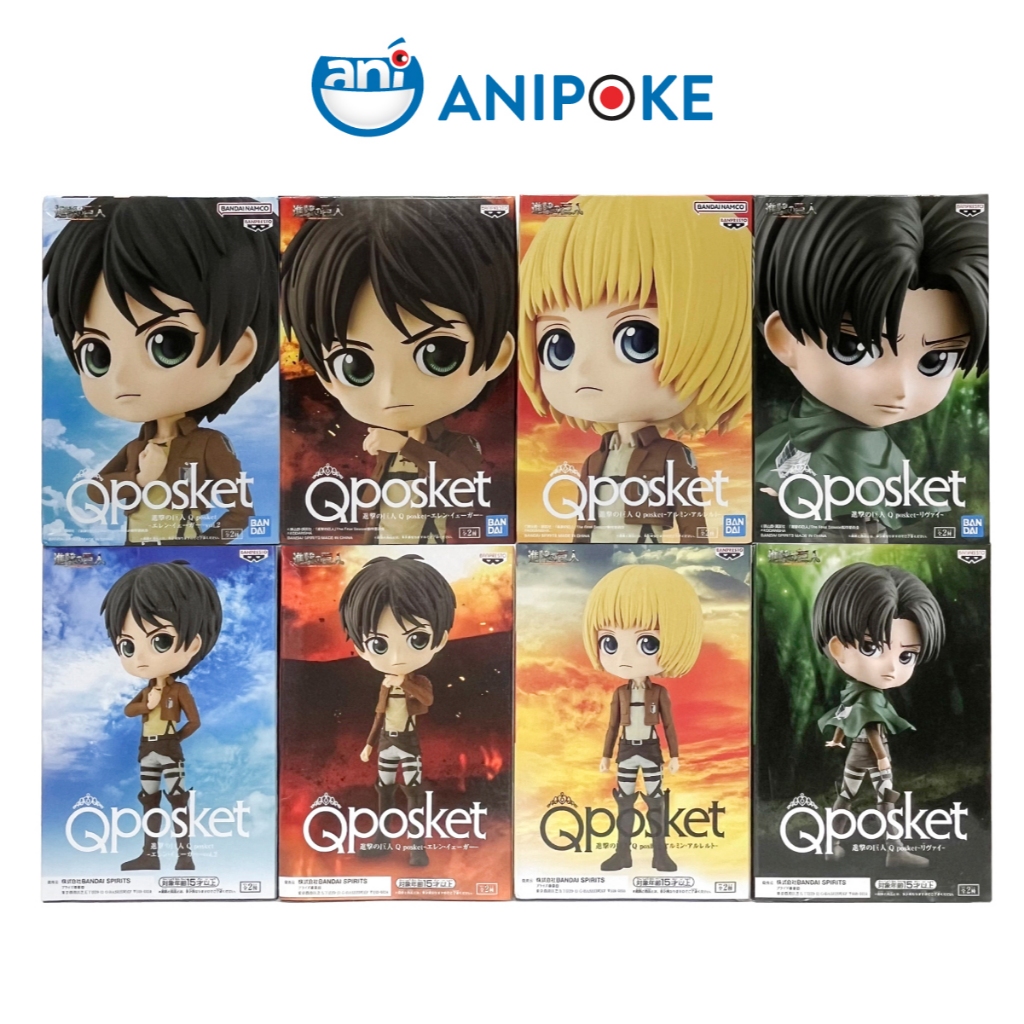 Mô hình Armin Arlert Qposket B Attack on Titan Đại Chiến Người khổng lồ Chính hãng Bandai - Nhật  f63-31