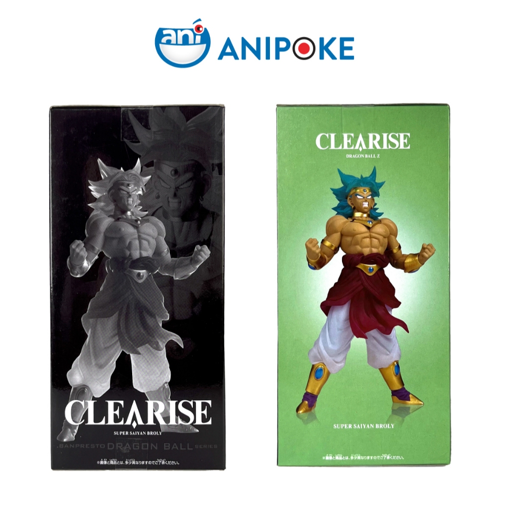 Mô hình Super Saiyan Broly Clearise Dragon Ball chính hãng Nhật F80-07