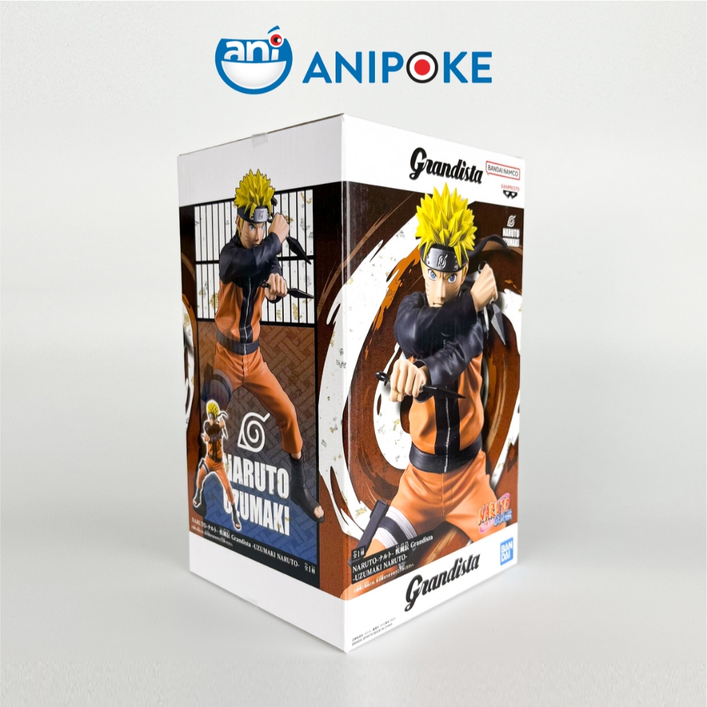 Mô hình Naruto Grandista 2024 Naruto, chính hãng Nhật Bản Anipoke  f82-03