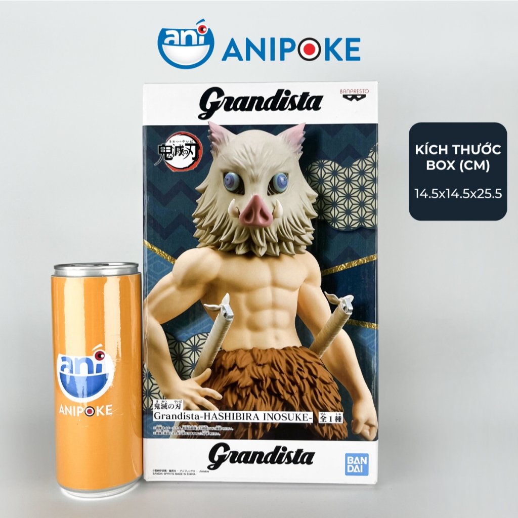 Mô hình Đấng Inosuke Grandista Kimetsu no yaiba Thanh gươm diệt quỷ chính hãng Bandai Nhật f46-12
