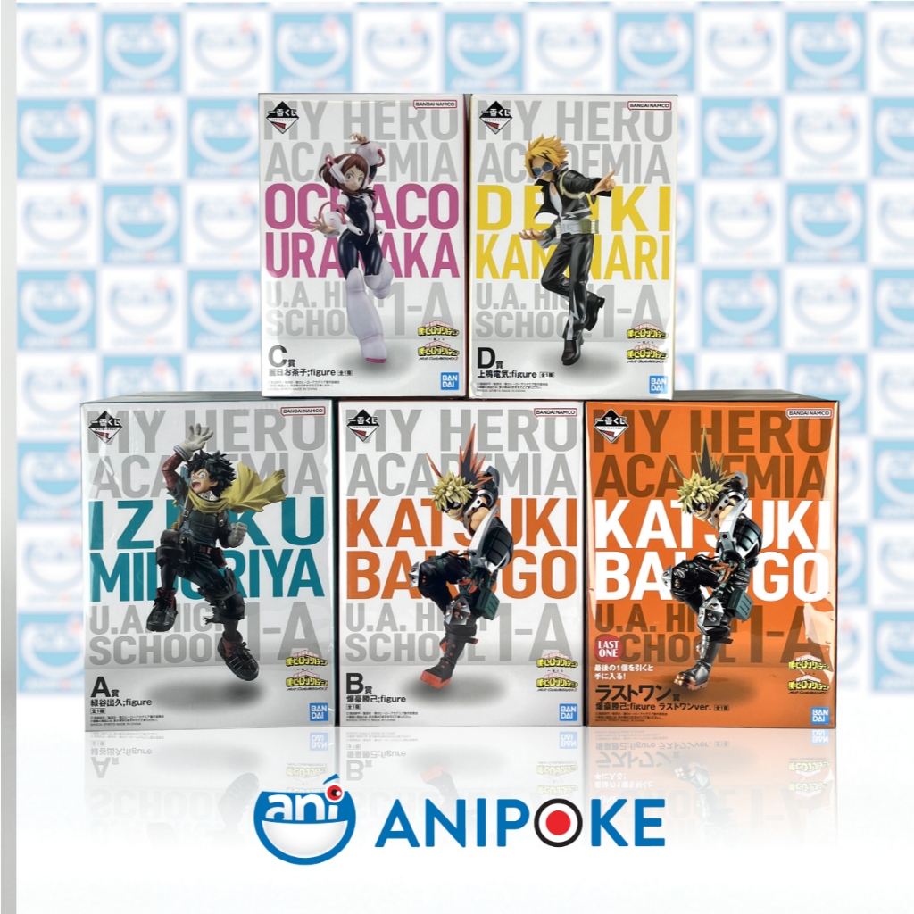 Mô hình Ochaco Uraraka Ichiban Kuji giải D MHA U.A high school 1A chính hãng Bandai - Nhật F70-21