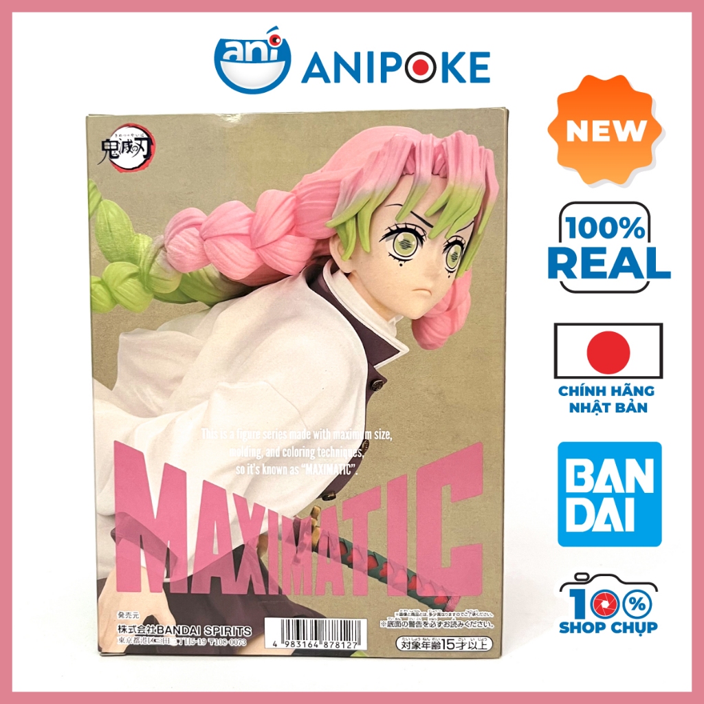 Mô hình Luyến trụ Mitsuri Maximatic Kimetsu no yaiba, Chính hãng Nhật F79-14