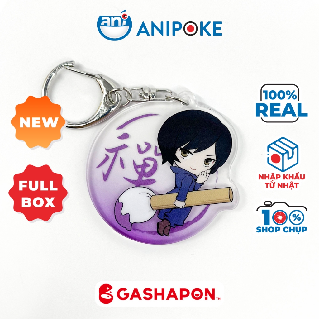Trứng Gashapon Móc khóa Acrylic Gojo Toge Maki Set 3 chính hãng Kitan Club Mới full hộp tròn nhựa (trứng) nhập từ Nhật.