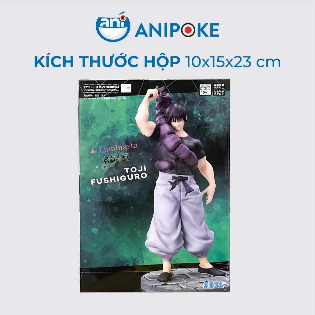 Mô hình Toji Luminasta 2025 (tái bản) Luminasta Jujutsu Kaisen chính hãng Nhật f0-48