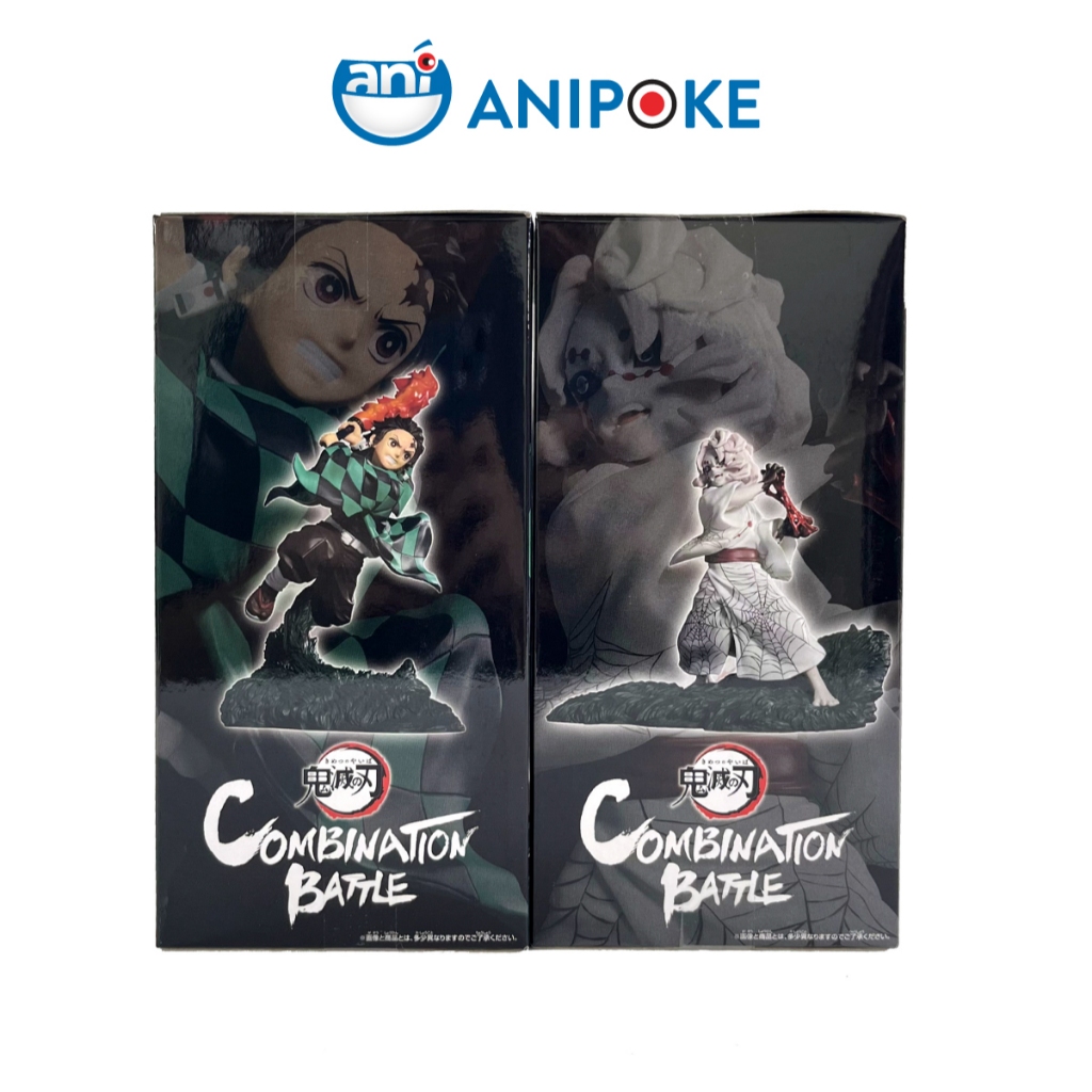 Mô hình Tanjiro VS Rui combination Battle,  Kimetsu no yaiba, Chính hãng Nhật F0-51