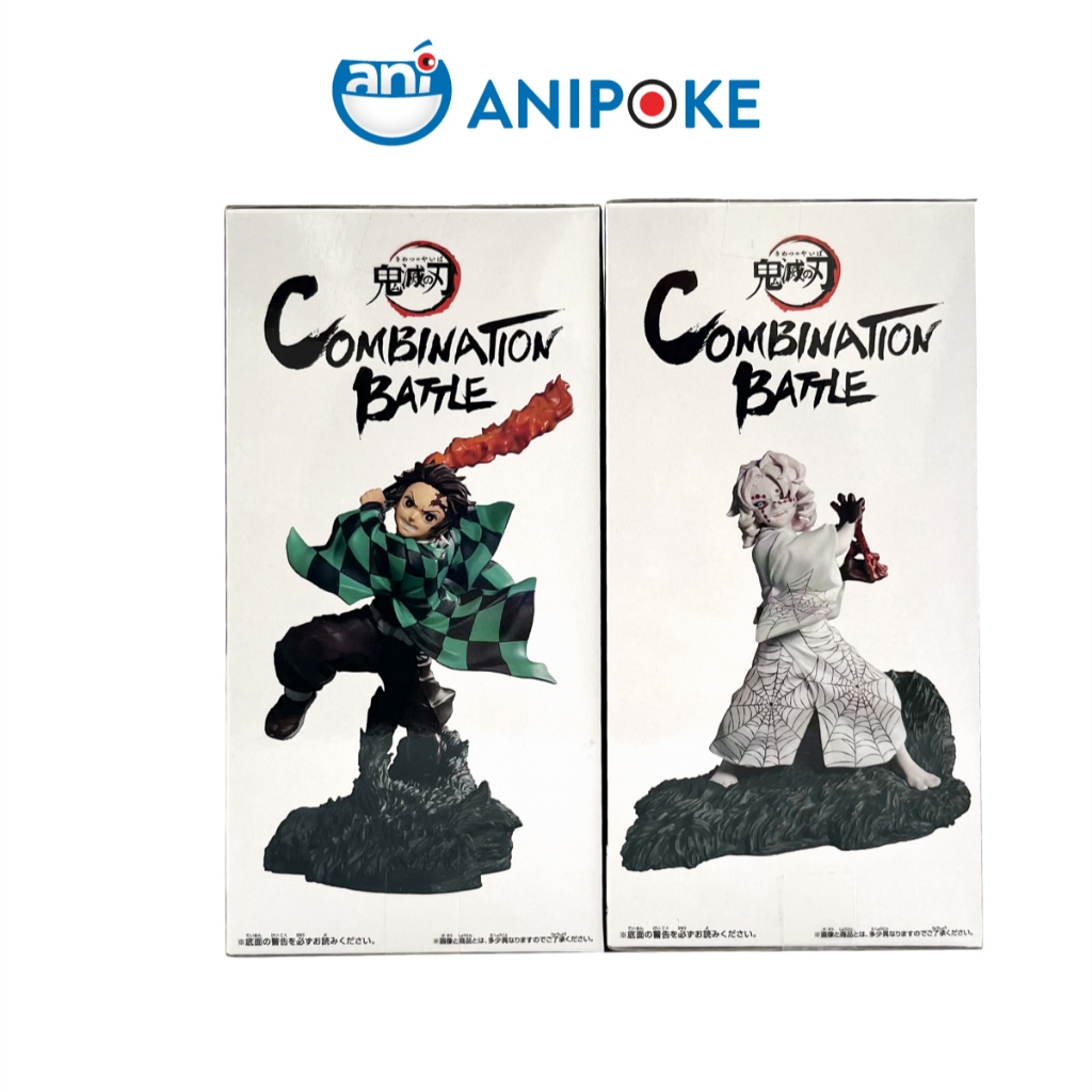 Mô hình Tanjiro VS Rui combination Battle,  Kimetsu no yaiba, Chính hãng Nhật F0-51