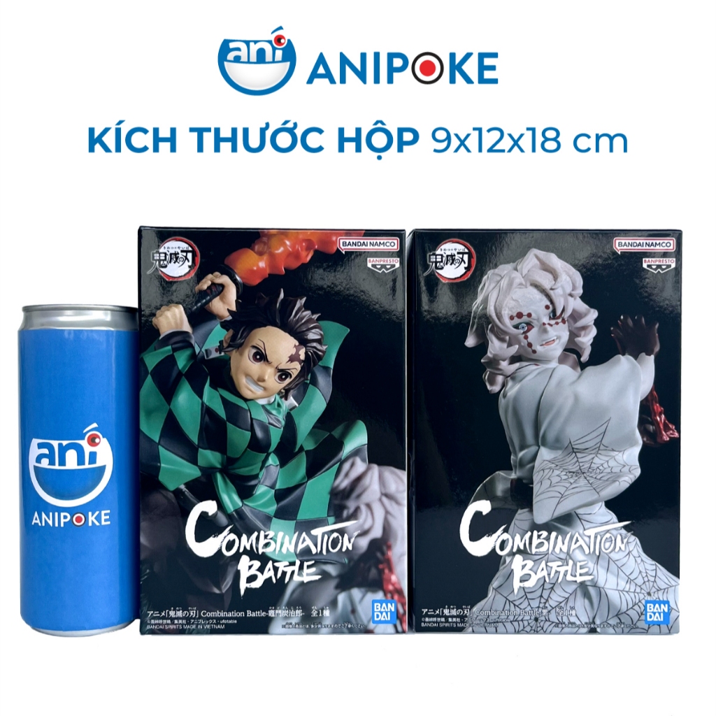 Mô hình Tanjiro VS Rui combination Battle,  Kimetsu no yaiba, Chính hãng Nhật F0-51