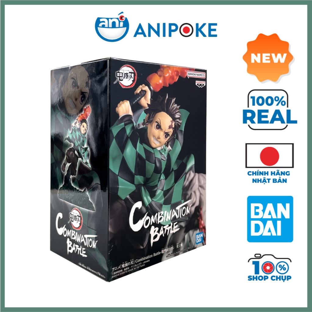 Mô hình Tanjiro VS Rui combination Battle,  Kimetsu no yaiba, Chính hãng Nhật F0-51