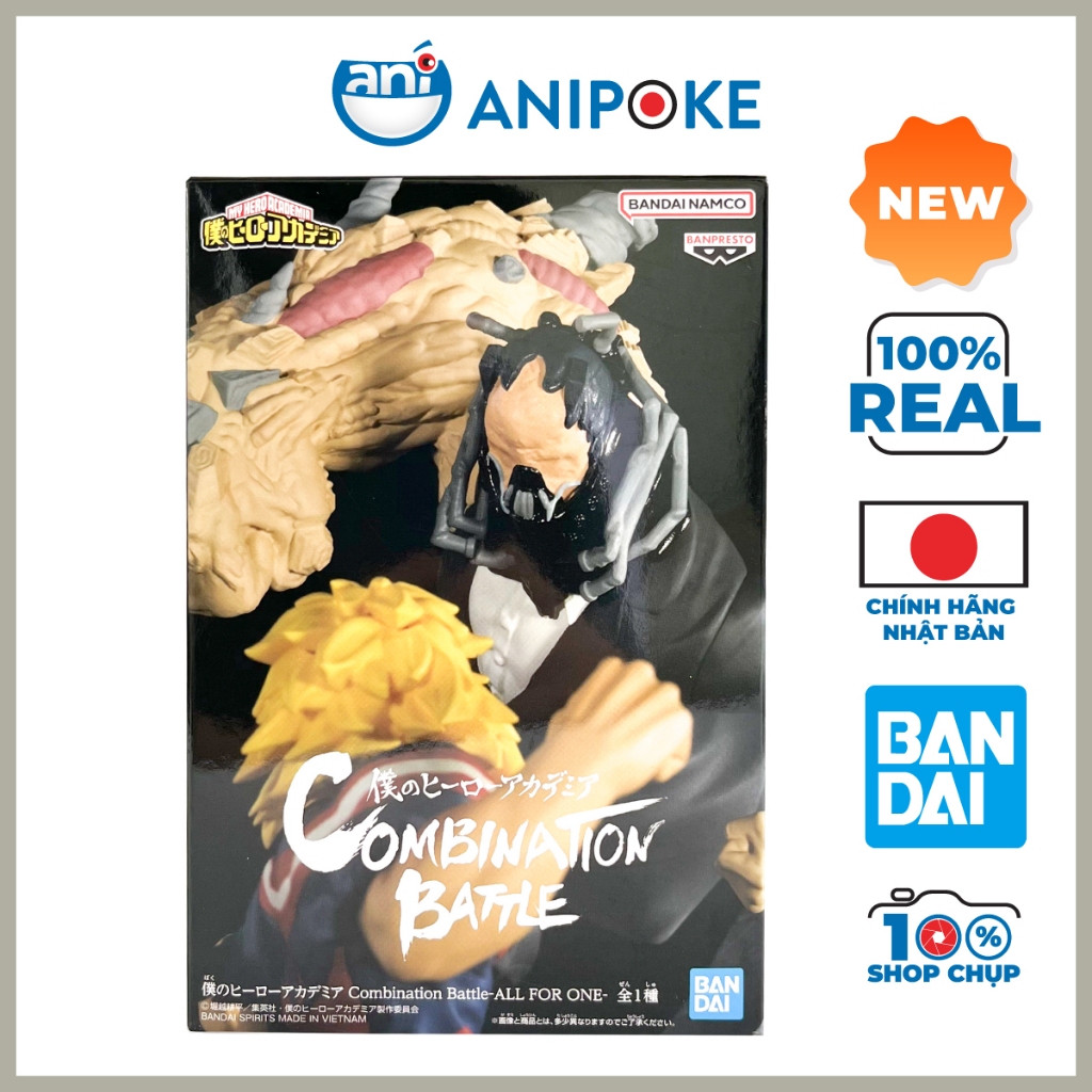 Mô hình All for One Combination Battle My Heroes Academia MHA chính hãng Nhật F0-52