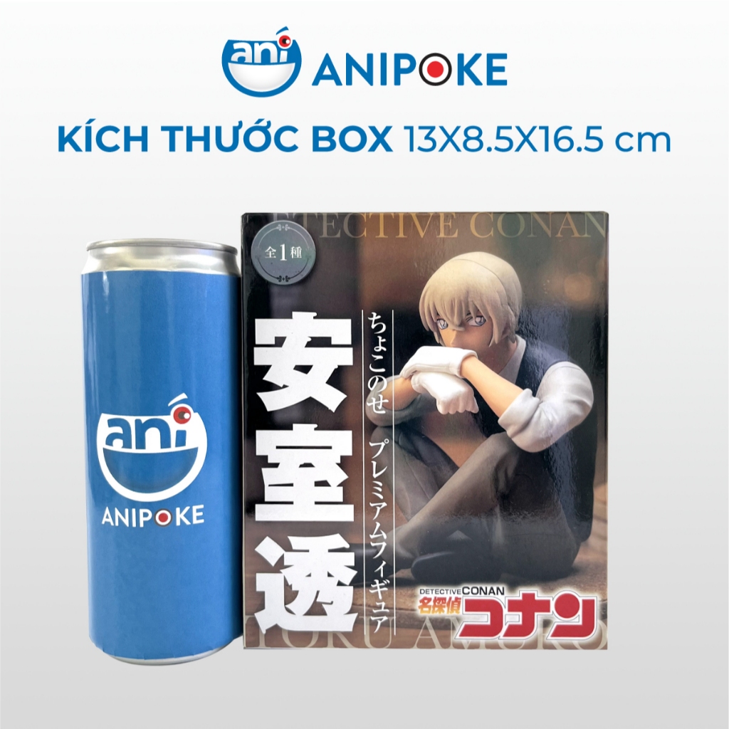 Mô hình Toru Amuro  ngồi Conan Detective chính hãng Sega, nguồn Nhật trực tiếp F49-30