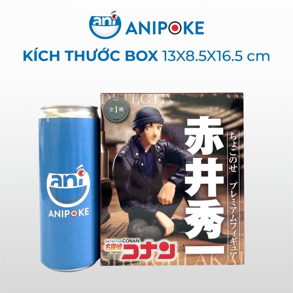 Mô hình Shuichi Akai  ngồi Conan Detective chính hãng Sega, nguồn Nhật trực tiếp F49-31