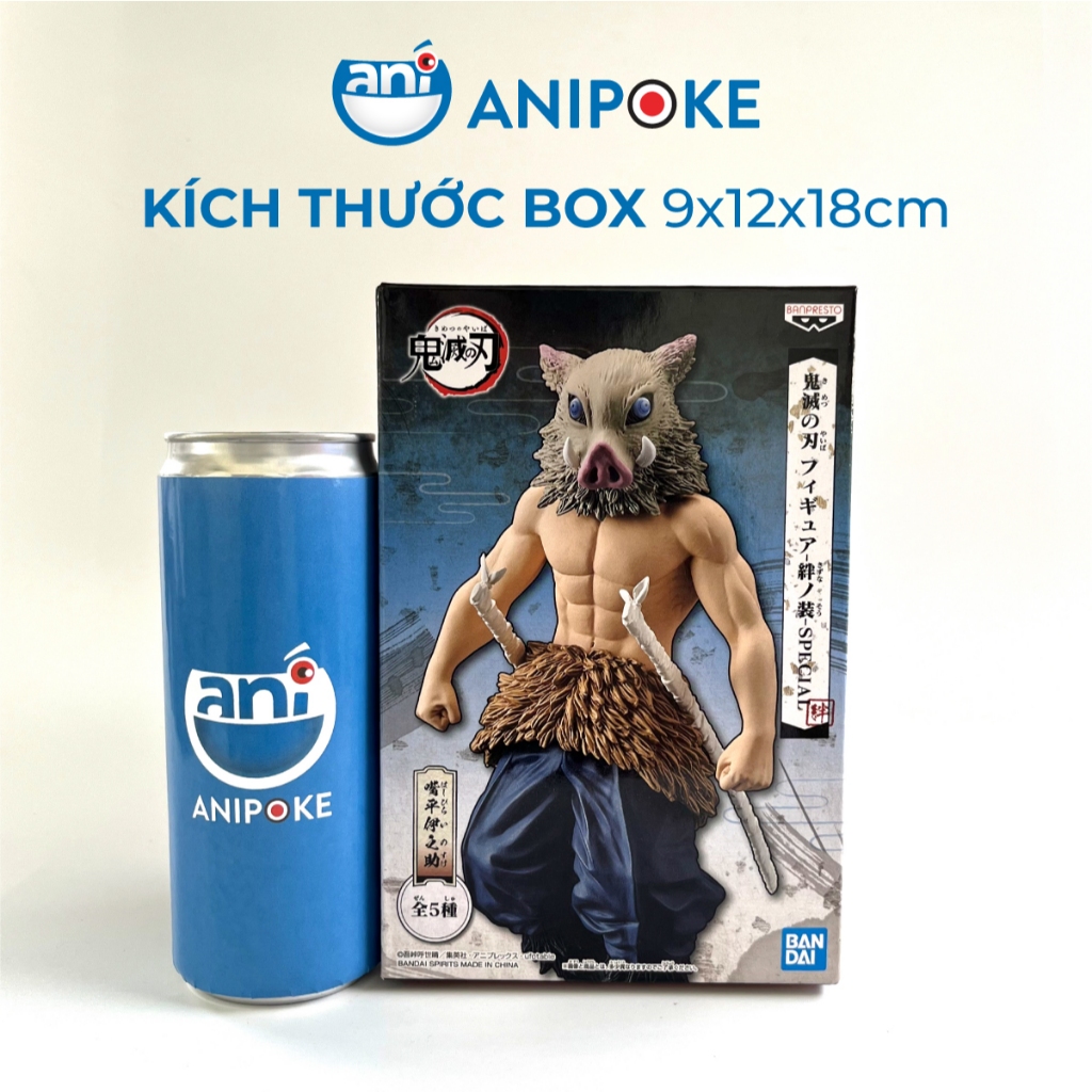 Mô hình Inosuke Special Version banpresto Kimetsu no yaiba, Chính hãng BandaiNhật f79-17