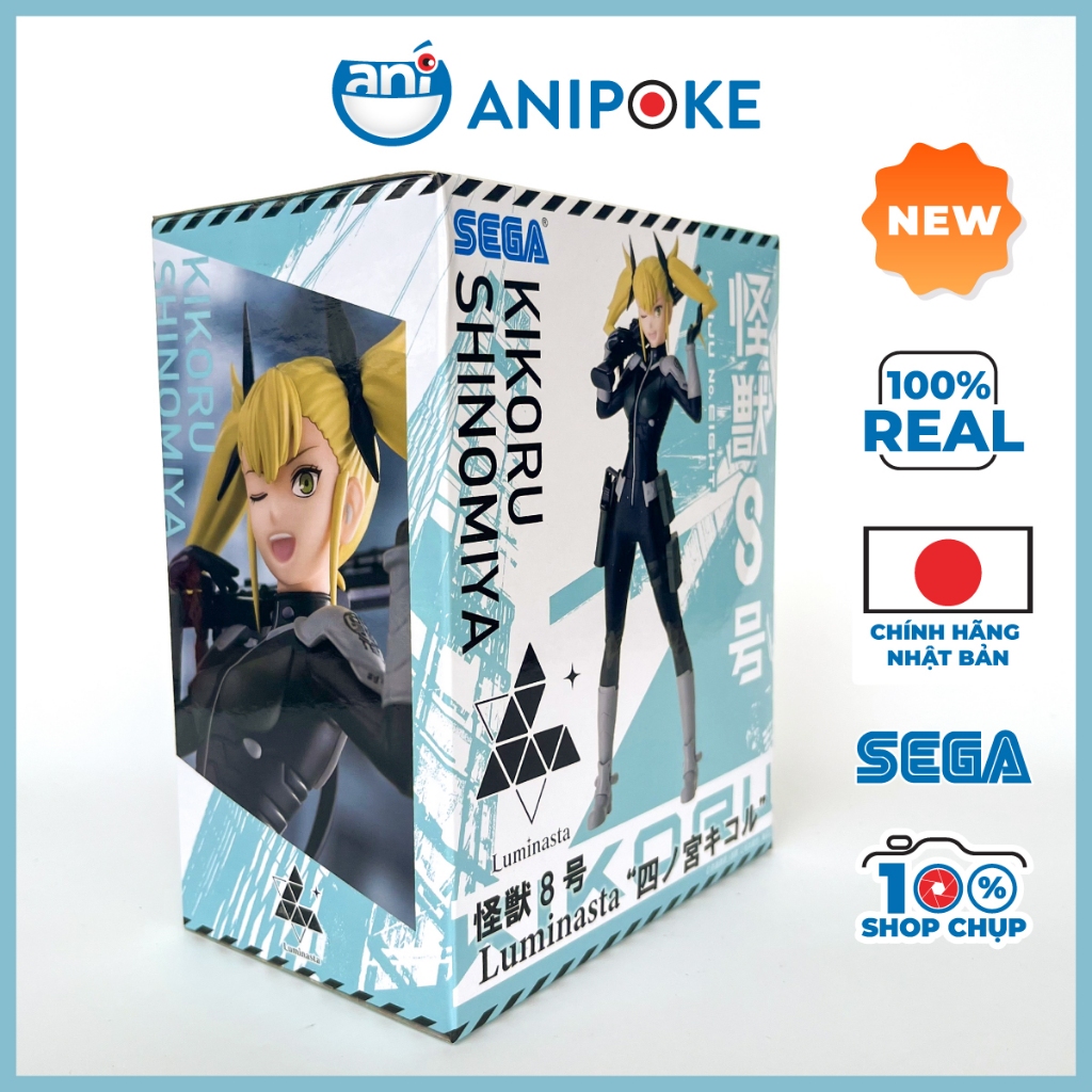 Mô hình Kikoru shinomiya Luminasta - Kaiju  No.8 Quái vật số 8 , Chính hãng Sega Nhật F67-27