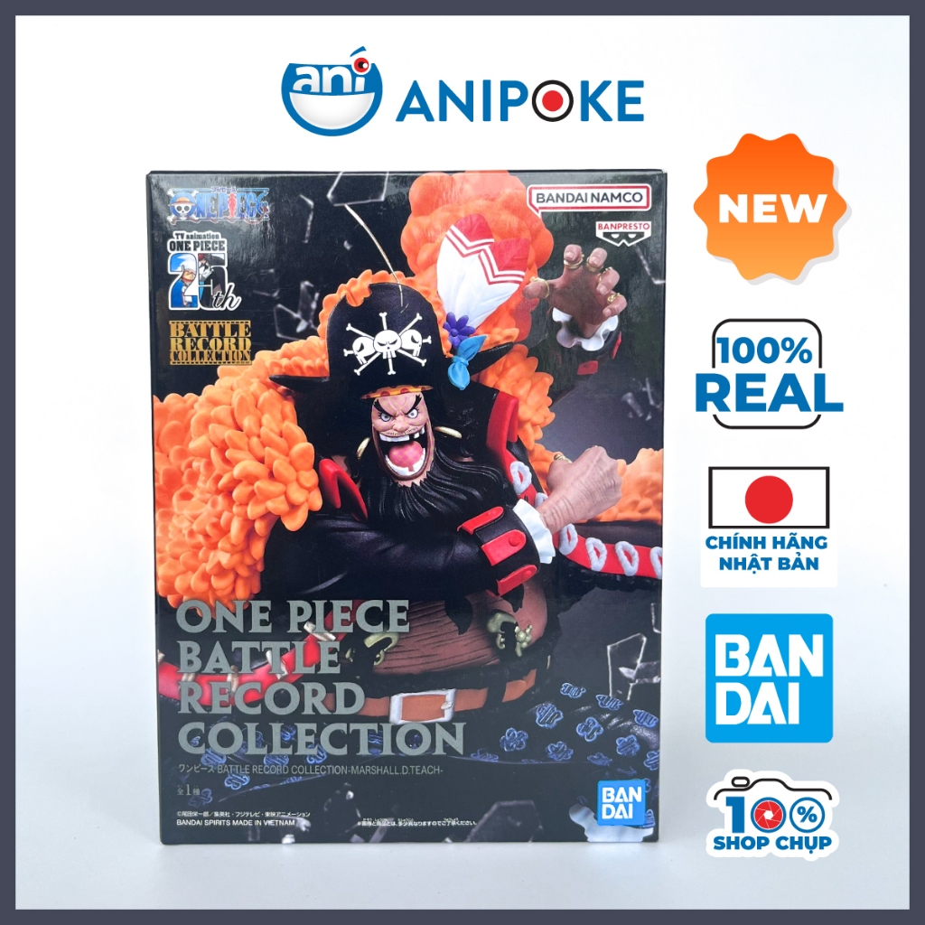 Mô hình Râu Đen Marshall D Teach Battle Record collection kỉ niệm 25 năm Anime One Piece chính hãng F12-09