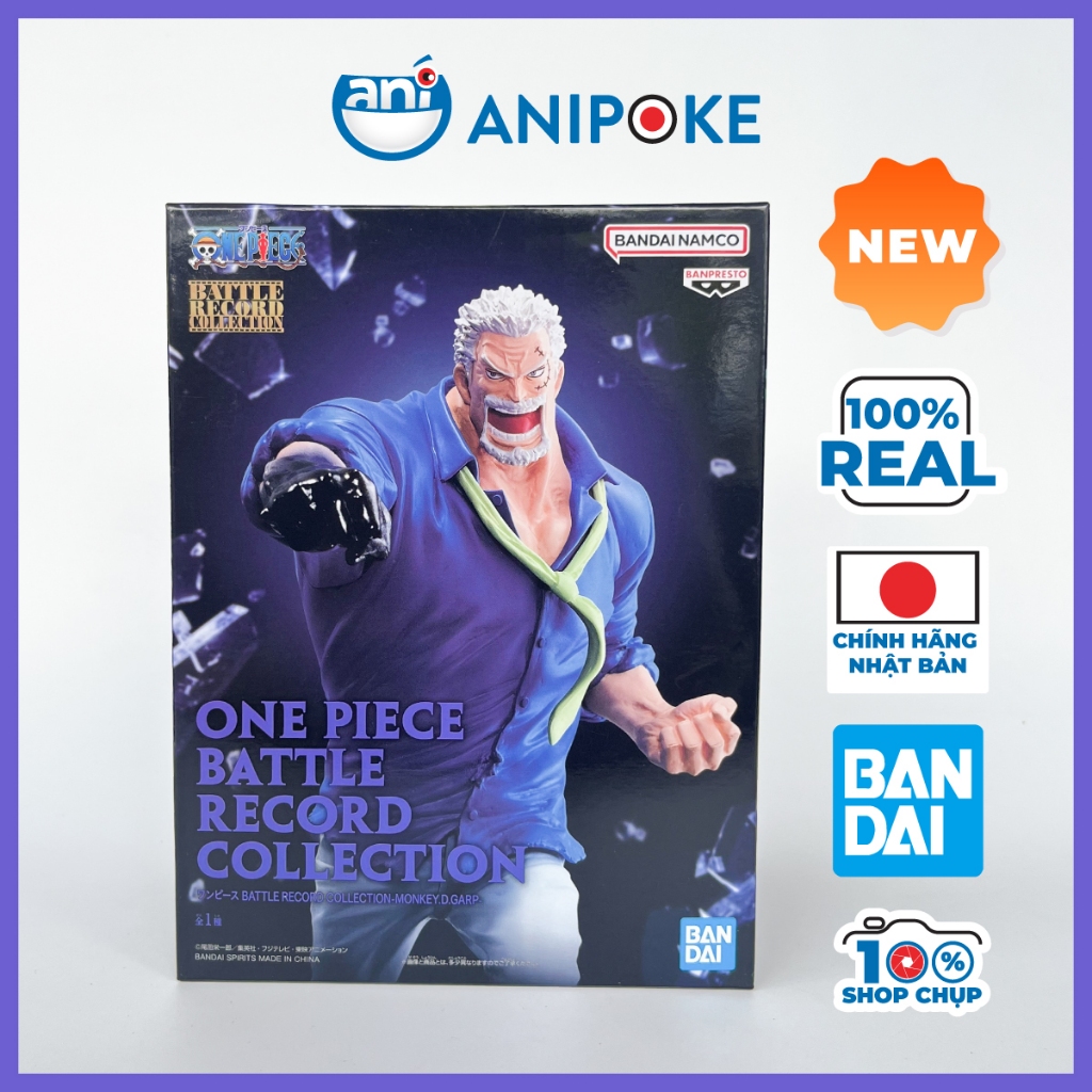 Mô hình Phó đô đốc Garp Nắm Đấm Battle Record collection One Piece - Vua Hải Tặc chính hãng Nhật Bản F26-18