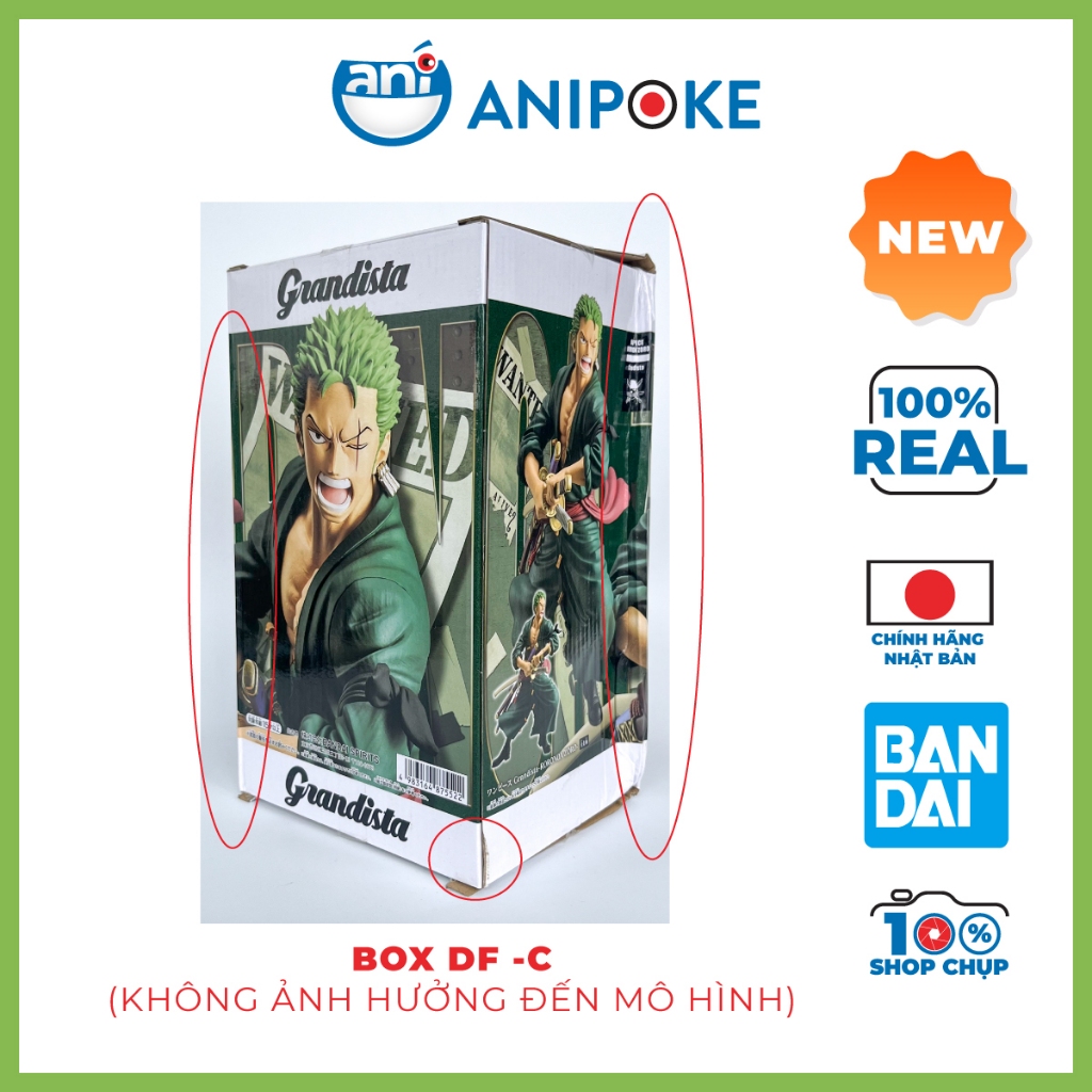 Mô hình Roronoa Zoro Grandista 2024 chính hãng Nguồn Nhật